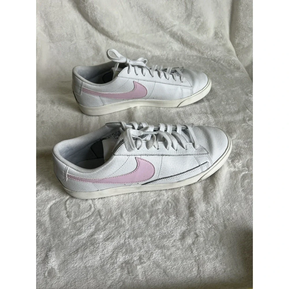 Nike Blazer‎ Low Leather Athletic Shoe Lace Up Men's 8 C16377-106 